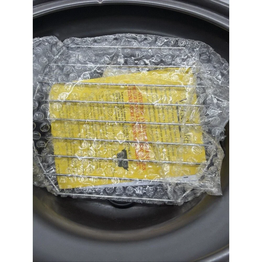 Rival Crock-Pot Versaware Slow Cooker Black Stoneware-missing Cooking Part